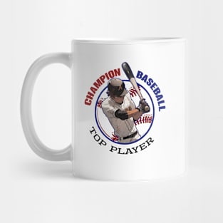 Baseball Champion Player – Anime Sticker Mug